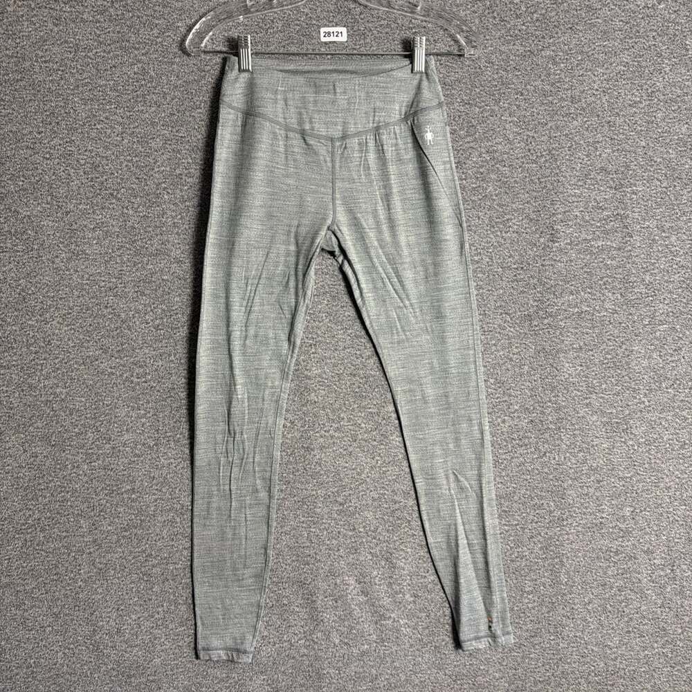 Smartwool Women's XS Merino 150 Gray Pull On Skinny Leg Base Layer Pants